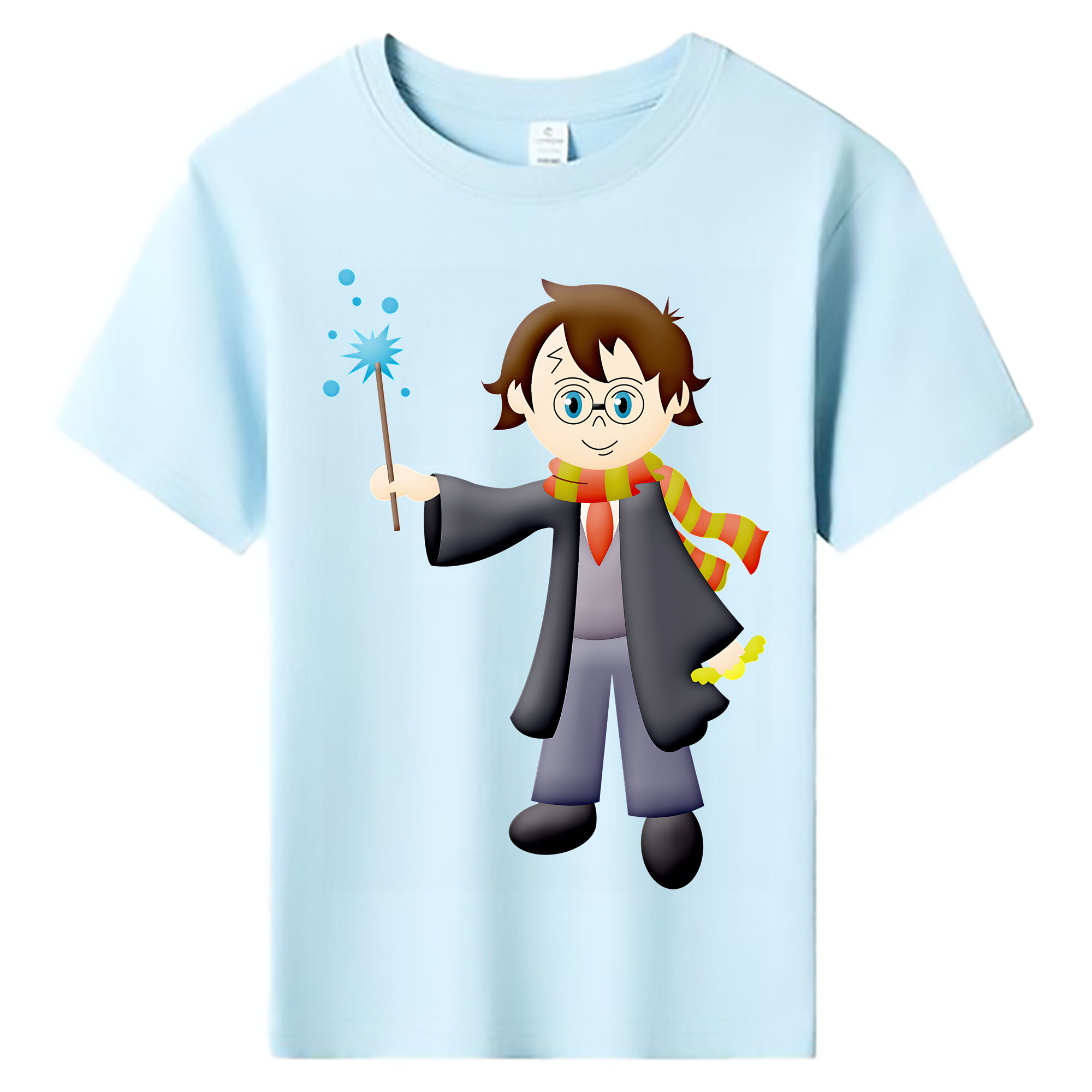 （画像用） Harry Potter ハリー・ポッターシリーズ 綿100％キッズTシャツ（フロントプリント）